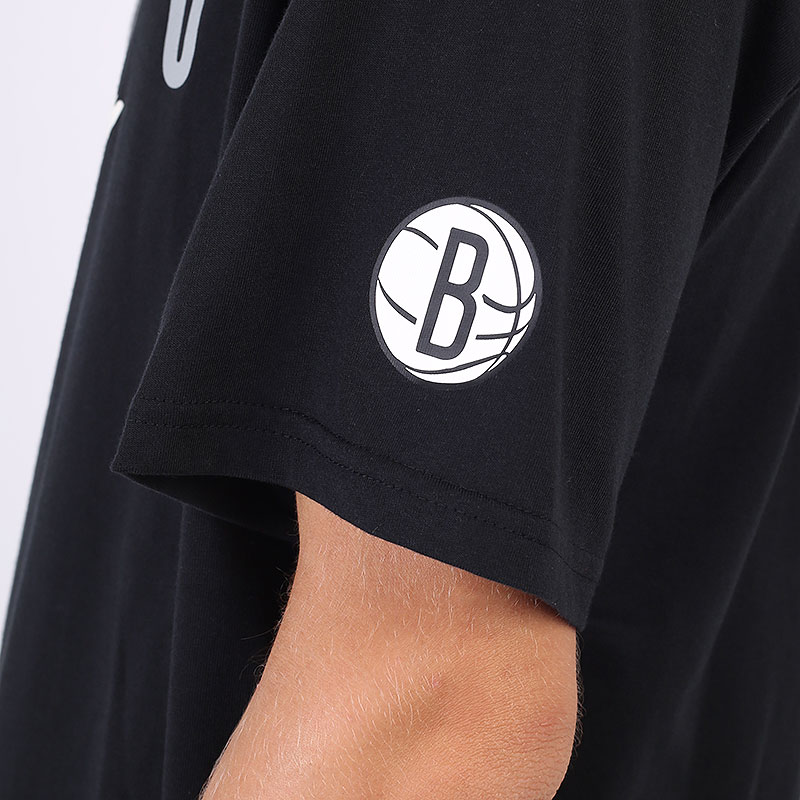 Мужская футболка Jordan Brooklyn Nets Courtside Statement Tee (DA6502-010)  - цена, описание, фото 4